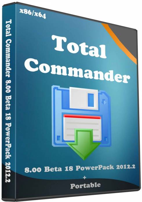 Total Commander 8.00 Beta 18 PowerPack 2012.2 - файловый менеджер