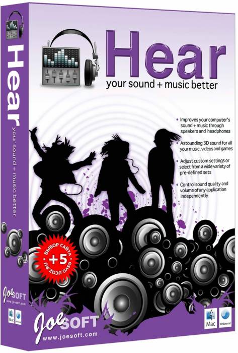 Hear v.1.0.1738 (2011) PC - улучшение качества звука