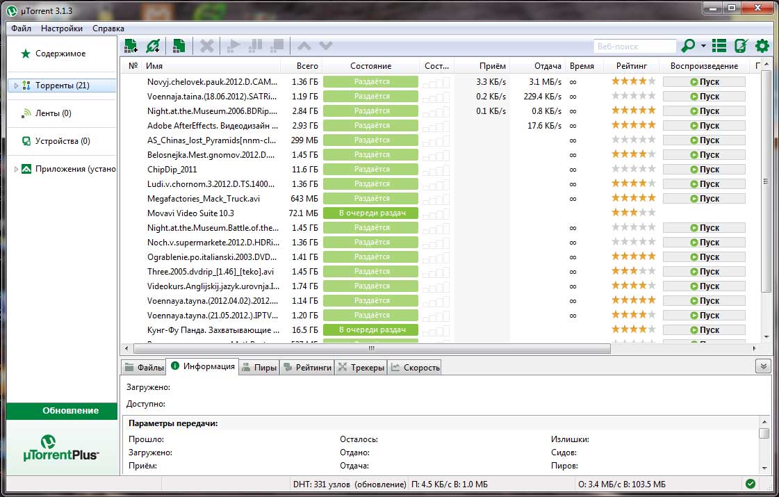 Web загрузка торрентов. Скорость загрузки торрента. Увеличить скорость загрузки торрента.